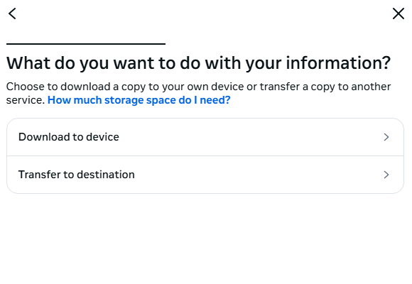 Download to device